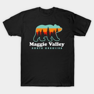 Maggie Valley North Carolina Mountain Town Vacation T-Shirt